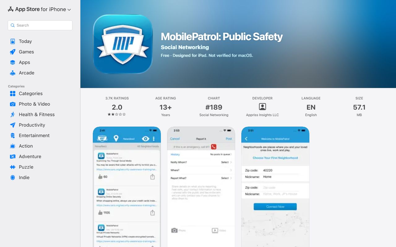 Yalobusha County inmate records MobilePatrol App Store listing
